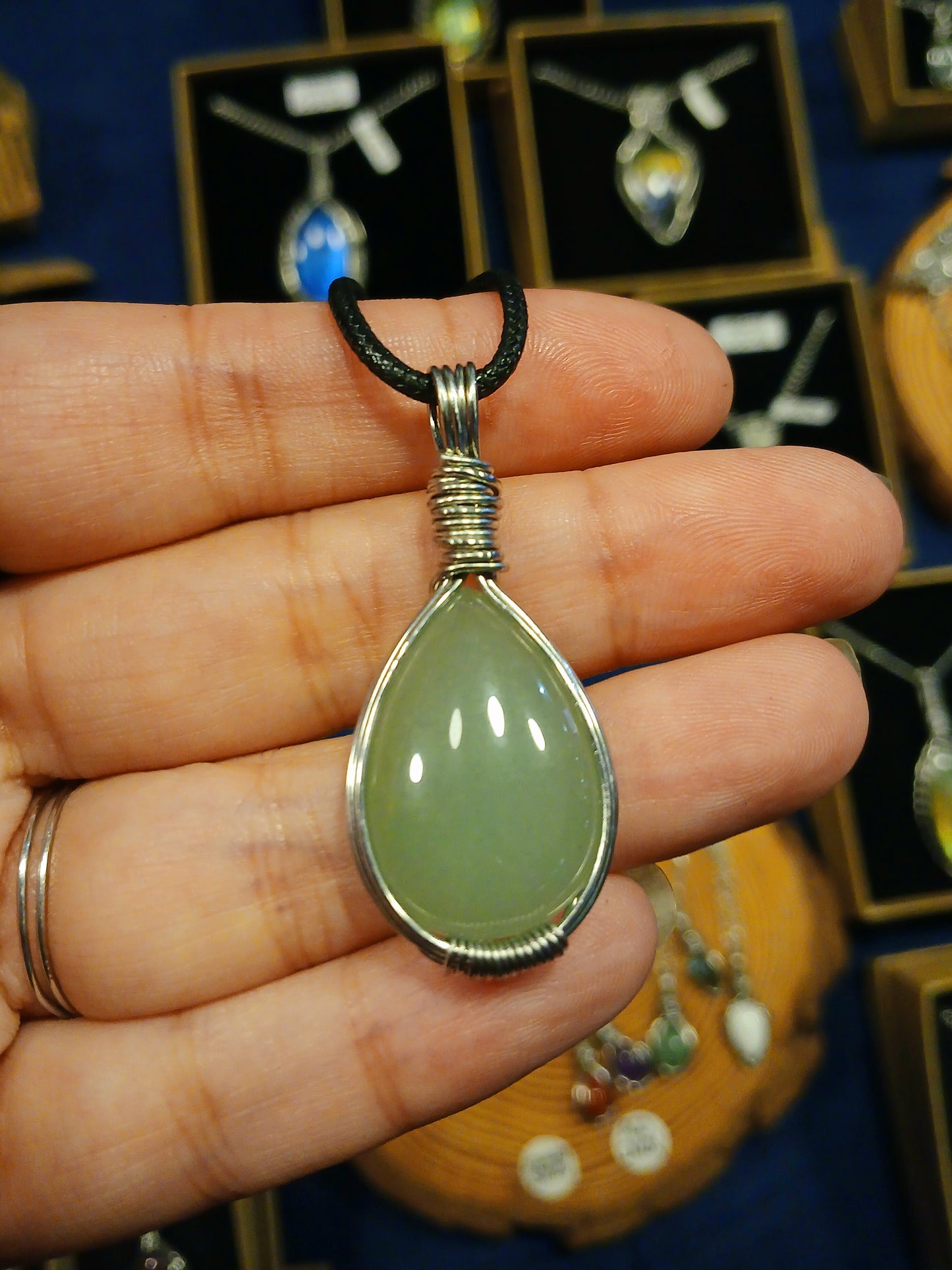 Colar "Forever" de Quartzo Verde