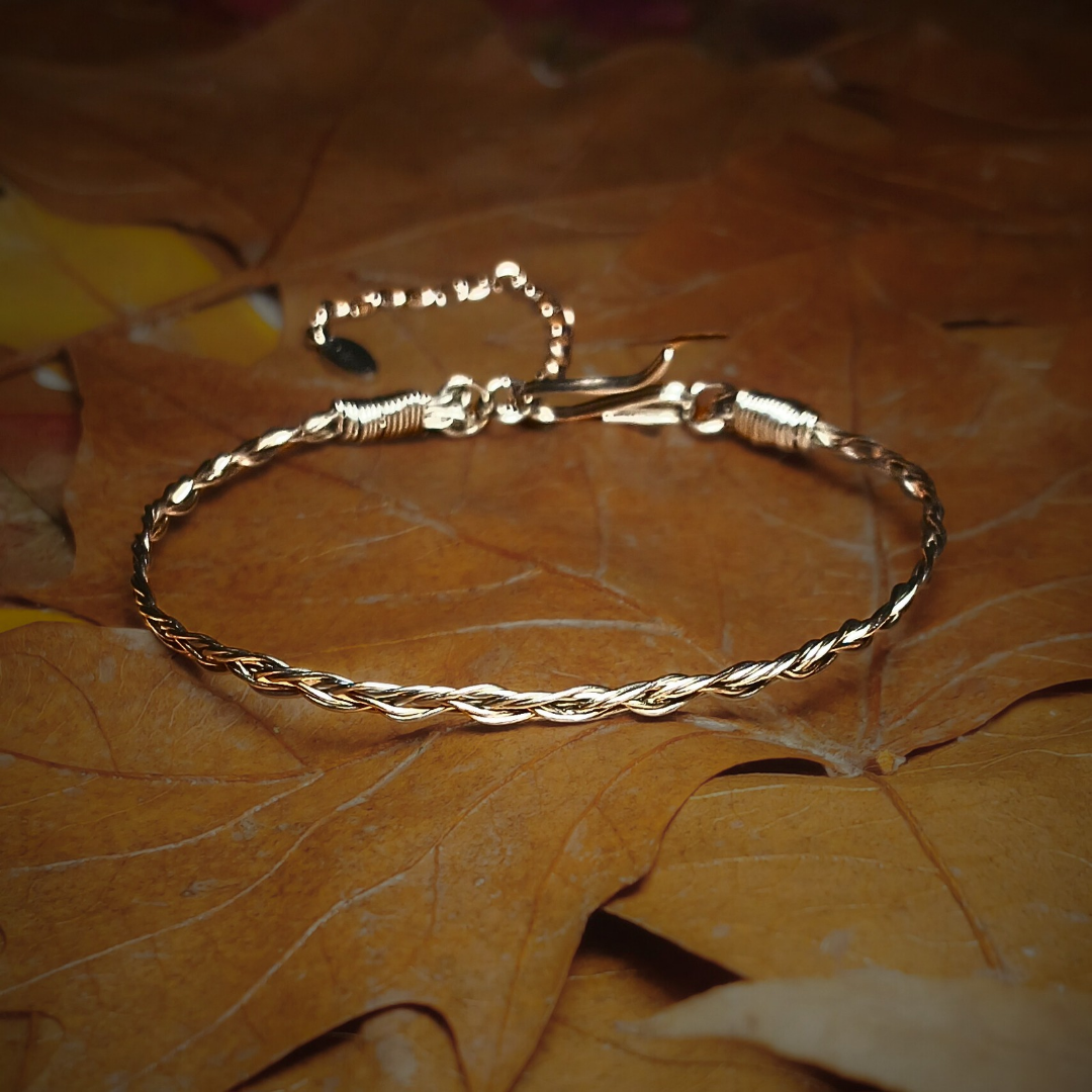 Pulseira Trançada Aço inoxidável