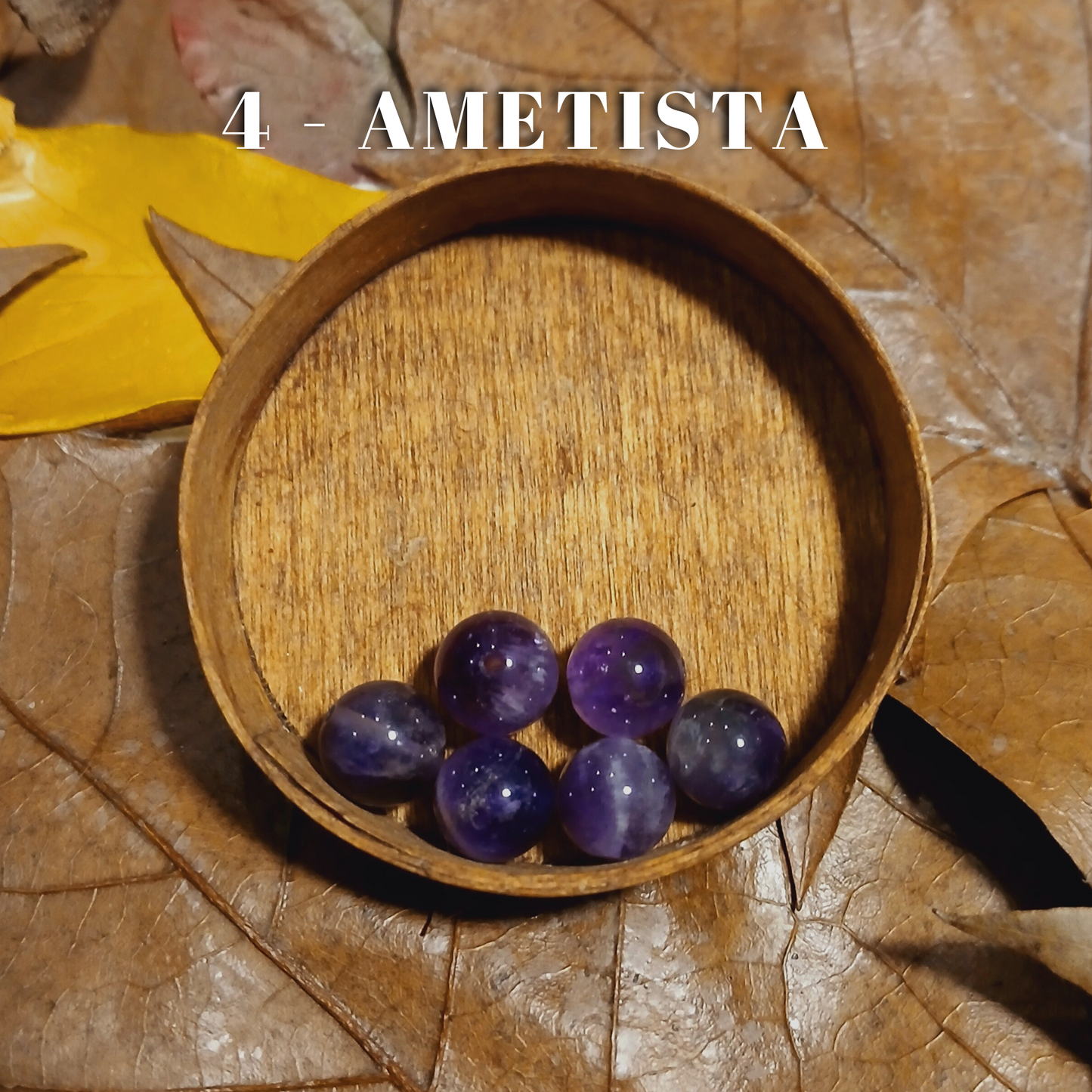Anel "Basic" com Cristais Naturais