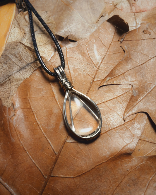 Colar "Forever" de Quartzo Cristal