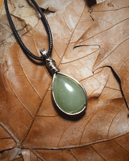 Colar "Forever" de Quartzo Verde