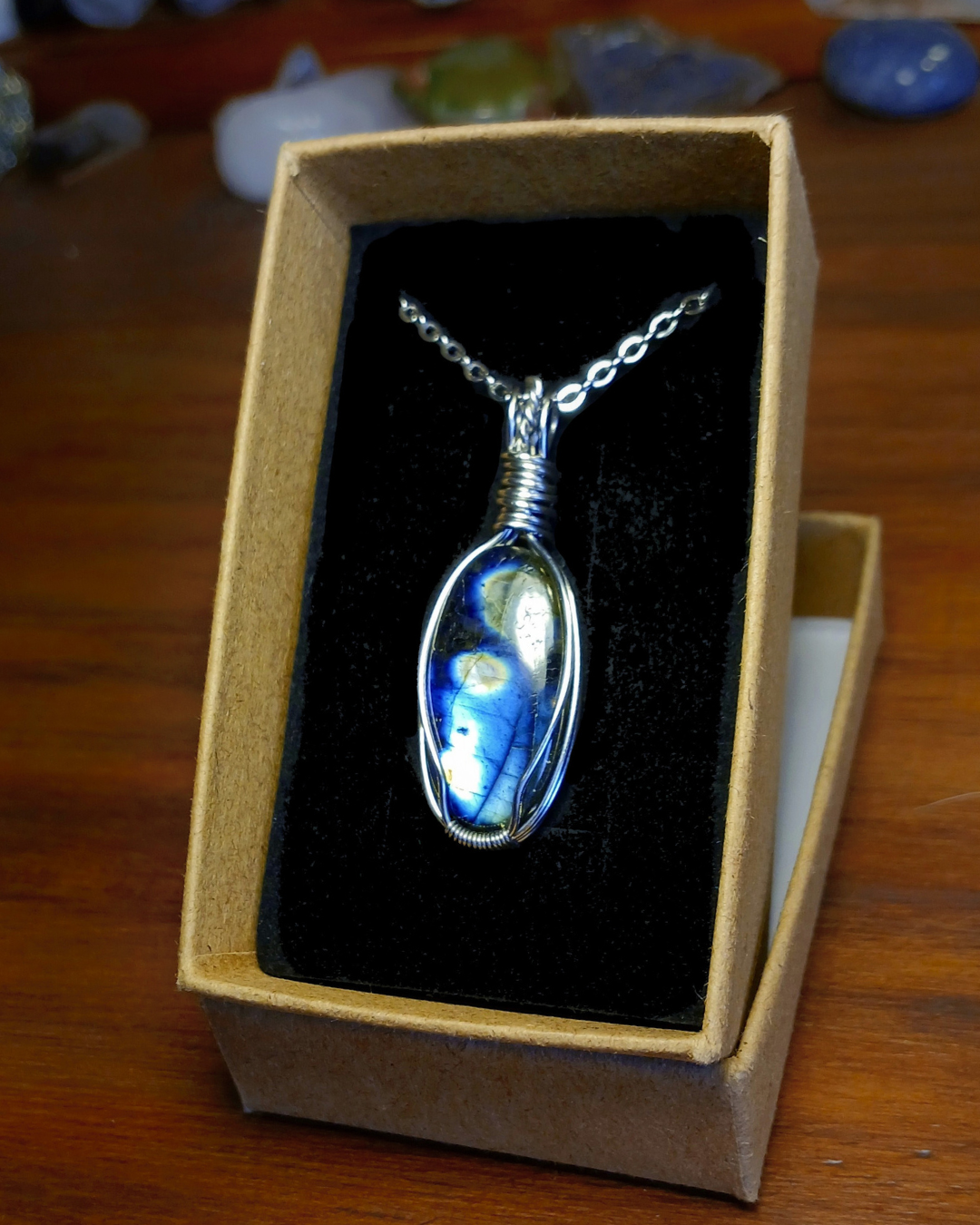 Colar "Forever" Labradorite Multicolor