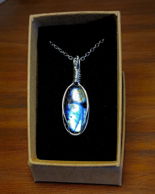 Colar "Forever" Labradorite Multicolor